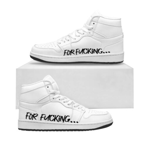 Step up your game with the For Fucking Men's Leather Shoes, designed for men ready to score in style and confidence.